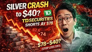 1 MIN AGO: Silver CRASH to $40? TD Securities Shorts Silver at $78