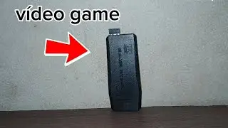 Jogando no famoso 2.4g wireless game stick Alerta de ASMR