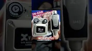 Xvive U45 In-Ear-Monitoring Wireless System. Full Video on my Channel #xvive #inearmonitors