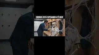 Endrick esperando para jogar no real Madrid #futebol