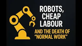 Robots, Cheap Labour and the Death of &ldquo;Normal Work&rdquo;