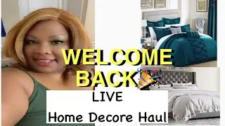 Live: Home Decor & Home Decorating Haul Master Bedroom: ft. Amazon Home Decor Haul