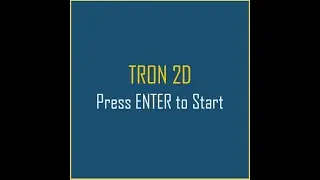 Tron 2D Versus Game Using Pygame