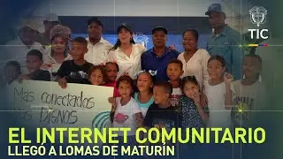 El internet comunitario lleg&oacute; a lomas de Matur&iacute;n