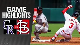 Rockies vs. Cardinals Game Highlights (6/9/24) | MLB Highlights
