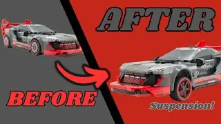 How to MOD your Lego AUDI QUATTRO ETRON!