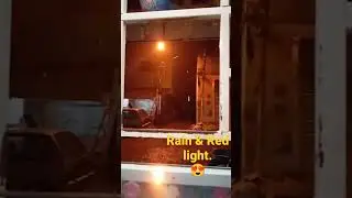 karachi rain with red light #shorts #karachi #rain #karachirain #karachiweather