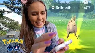 *RARE REGIONAL* Finally FOUND! Hunting Relicanth in New Zealand - Pok&eacute;mon GO!