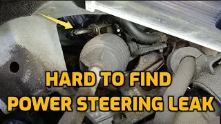 HOW TO FIND POWER STEERING LEAK