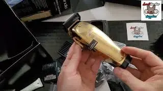 Andis Master cordless limited Gold Edition Unboxing