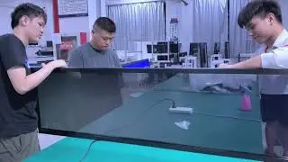 KUANBO Stretched LCD Bar Display for Supermarket