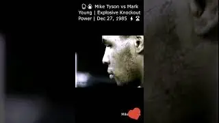 🥊🔥 Mike Tyson vs Mark Young | Explosive Knockout Power | Dec 27, 1985 ⚡🏆