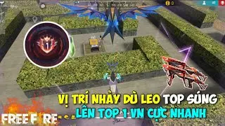 (Free Fire) Hướng Dẫn C&aacute;ch Nhảy D&ugrave; Leo TOP S&Uacute;NG Cực Nhanh, TOP 1 SEVER Việt Nam Mp40