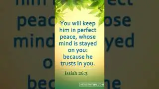 Peace of mind #god #peace #mind #trust #faith #jesus