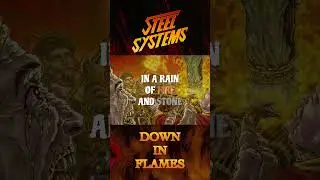 Steel Systems - Down In Flames lyrics verse  #metalband #heavymetal #newwaveoffinnishheavymetal