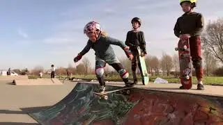 Buiten skateboardlessen met Skate Days!