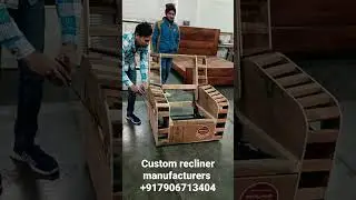 We have All india delivery of our custom recliner Sofas  contact us +917906713404