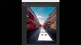 Realistic Blending Text effect in Photoshop #shorts #photoshop