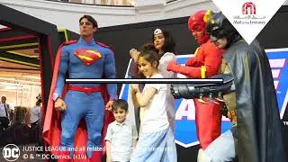 Justice League at Mall of the Emirates!