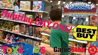 Skylanders SUPERCHARGERS Hunting LAUNCH/DAY ONE!