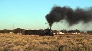 USA - San Luis & Rio Grande 2 - Steam Freight Train - October 2012