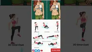 how to make six pack at home🏠|six pack workout girl🙎&zwj;♀️#shorts #fitness #viral #workout
