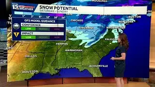 Alabama's weather forecast turns bitter cold ahead of a slim chance for snow