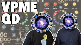 QD Quad Drum with samples, synthesis, compression + more from VPME //  Superbooth 2019
