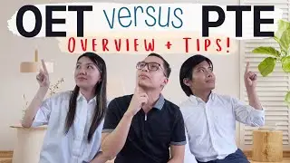 Overview + Tips for OET and PTE English Exams