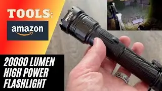 Vastfire 20000 Lumen High Power Flashlight- Demo
