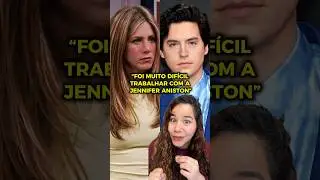 Cole Sprouse disse que foi muito dif&iacute;cil trabalhar com a Jennifer Aniston 🤣#colesprouse #friends