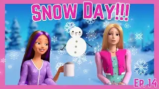 EP 14. SNOW DAY!!! + Hot cocoa | Barbie Dreamhouse Adventures App