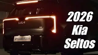 2026 Next Generation Kia Seltos Leaked All New Connected LED Tail Lights 🔥!! 