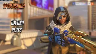 Overwatch Support // Grandmaster Ana Plays