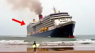 Surfers Thought They Found an Abandoned Ship, Until They Saw Smoke Coming From Its Chimney
