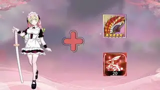 Mitsuri UR + Dragon Fan&Rabbit: Blade of Hashira