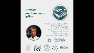 Ultrafast Quantum Nano Optics by Professor Mario Agio (USIEGEN, Germany)