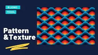 How To Make 3D Pattern/Texture Using Blend Tool In Illustrator