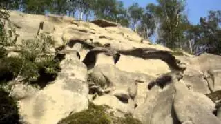 hoodoos at Sundance Park Alberta