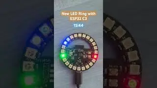 New LED Ring with ESP32