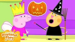 Halloween Dress-Up with Peppa! 🎃 | Peppa Pig's Pretend Play | FULL EPISODES