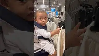 Shopping with kids 🛍️ 🛒 #shopping #shoppingwithkids #babyshorts #baby #cutebaby #babylove #shorts