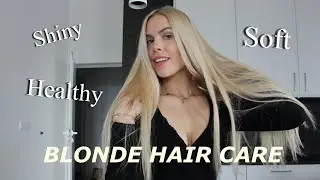 How to keep bleached blonde hair HEALTHY and SOFT ! TIPS/TRICKS