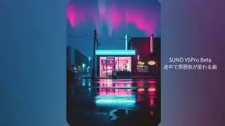 【Suno v5 Pro Beta】途中で雰囲気が激変！展開コントロールの検証デモ #SunoAI #AI音楽