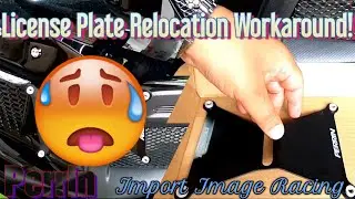 Perrin License Plate Holder workaround 18-21 Wrx/Sti with Front Mount Intercooler(unboxing/Install)