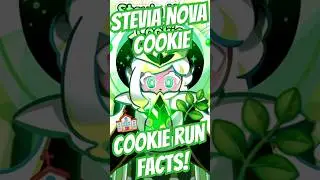 Stevia Nova Cookie Facts! (Cookie Run: OvenBreak) #Shorts