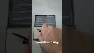 B&aacute;scula gramera con sensibilidad 0.01gr