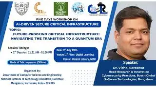 Future Proofing Critical Infrastructure: Navigating The Transition To A Quantum Era