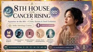 The 8th House Secrets for Cancer Rising | Aquarius, Rebirth & Emotional Detachment