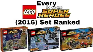 Every LEGO DC Super Heroes (2016) Set Ranked